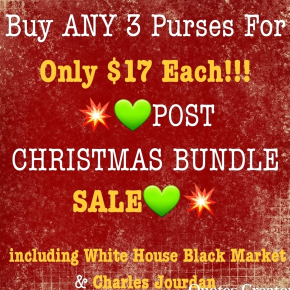 Bundle & Save WHBM &  Charles Jourdan PURSES